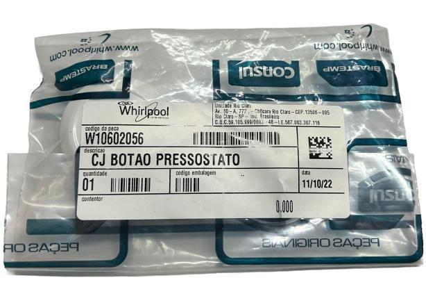 Imagem de Botão Do Pressostato Lavadora Consul  Cwc08a Cwe09a Cwe08a