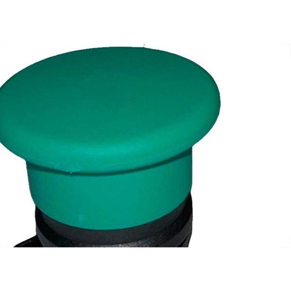 Imagem de Botao Impulsao Steck Soco Verde 40Mm