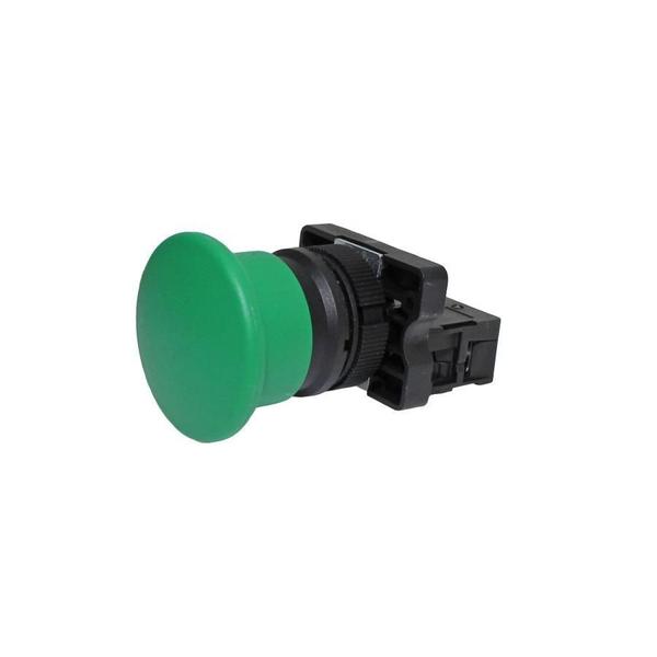 Imagem de Botão Plástico Cogumelo 40Mm Verde 1Na P20Am - Metaltex