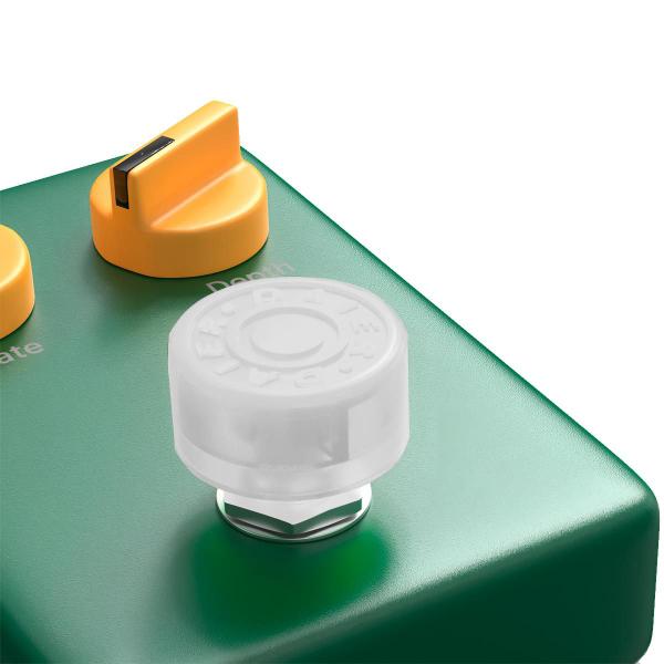 Imagem de Botão Protetor Plastico Footswitch Pedal Topper Transparente