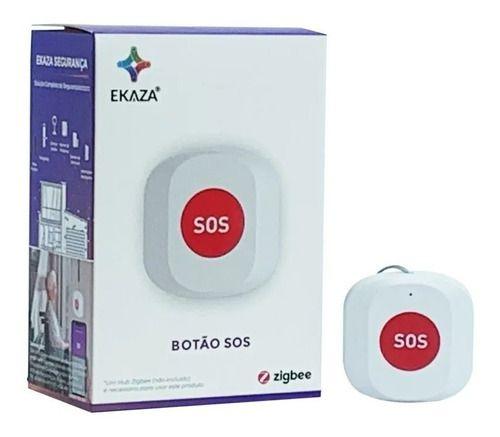 Imagem de Botão Sos Inteligente Ekaza Zigbee 3.0 Emergência