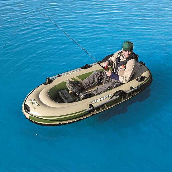 Imagem de Bote Barco Inflável Voyager 300 Com Remo Até 170Kg Bestway