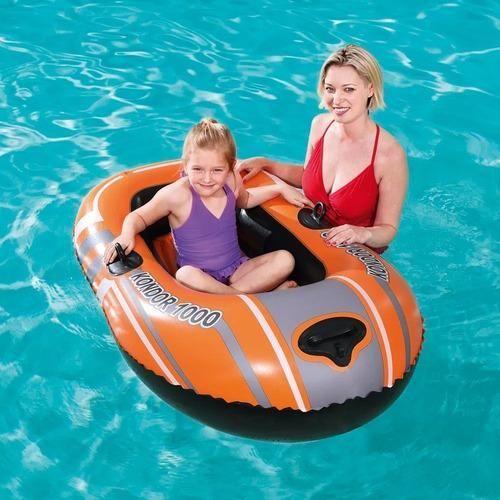 Imagem de Bote Boia Inflável Grande 155X97Cm Bestway Raft Kondor