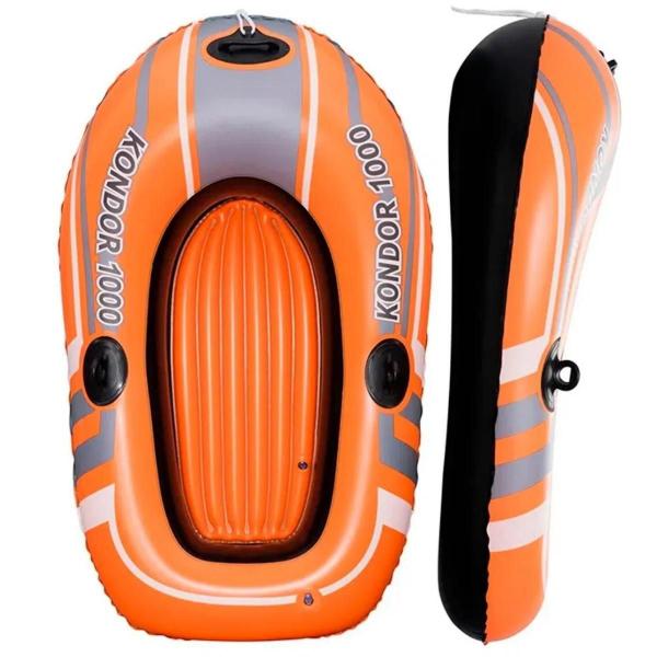 Imagem de Bote Boia Inflável Grande 155X97Cm Bestway Raft Kondor