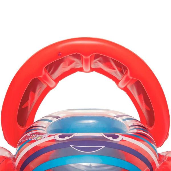 Bote Infantil C/Cobertura + Colete Infantil Bel Fix Vermelho - Bel Lazer Imagem de Bote Infantil C/Cobertura + Colete Infantil Bel Fix Vermelho