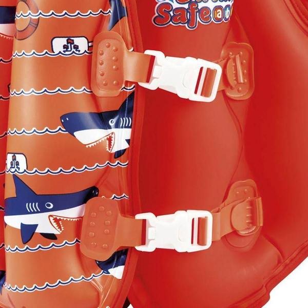 Bote Infantil C/Cobertura + Colete Infantil Bel Fix Vermelho - Bel Lazer Imagem de Bote Infantil C/Cobertura + Colete Infantil Bel Fix Vermelho