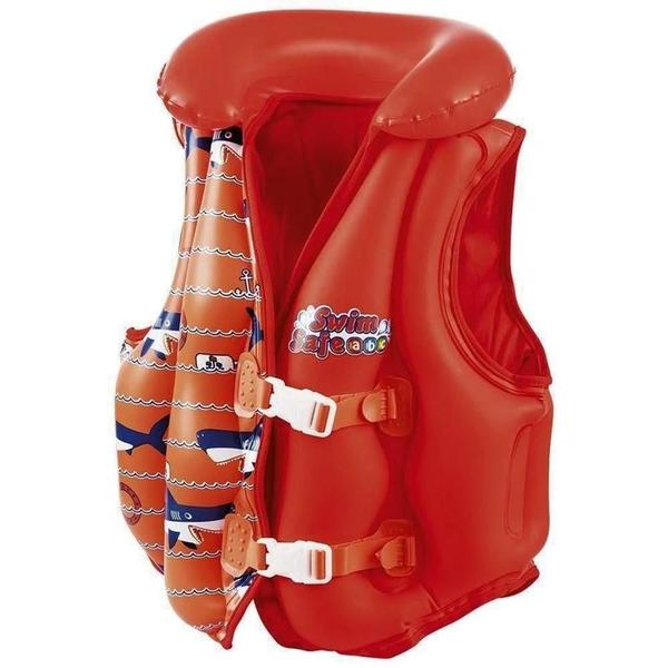 Bote Infantil C/Cobertura + Colete Infantil Bel Fix Vermelho - Bel Lazer Imagem de Bote Infantil C/Cobertura + Colete Infantil Bel Fix Vermelho
