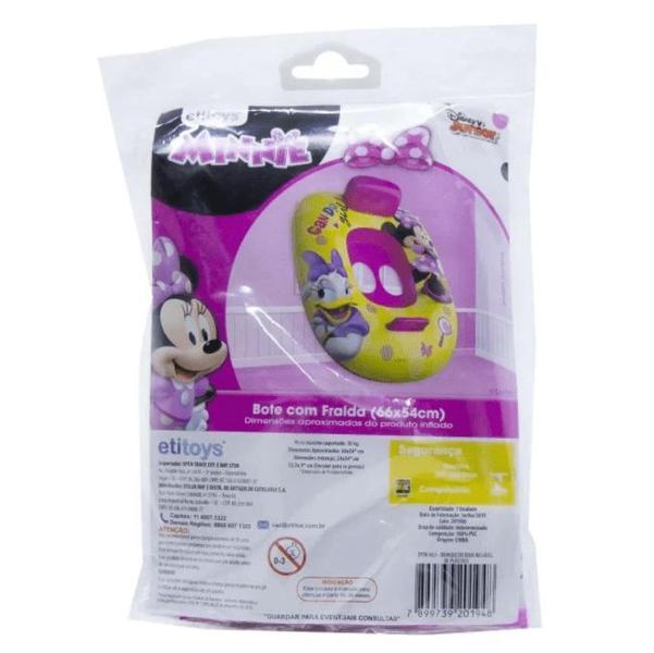 Imagem de Bote Infantil Com Fralda Minnie Etitoys