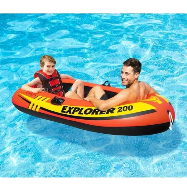 Imagem de Bote Inflável Explorer 200 185X94X41cm 58330 - Intex