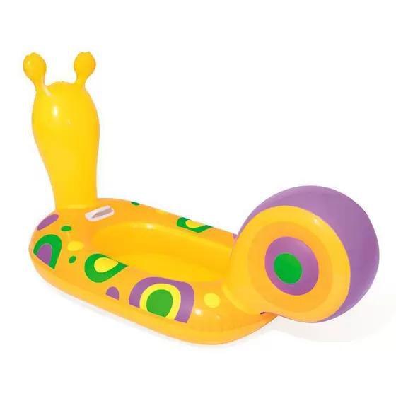 Bote Inflável Infantil Caracol 70cm Resistente para Piscina - Belfix Imagem de Bote Inflável Infantil Caracol 70cm Resistente para Piscina