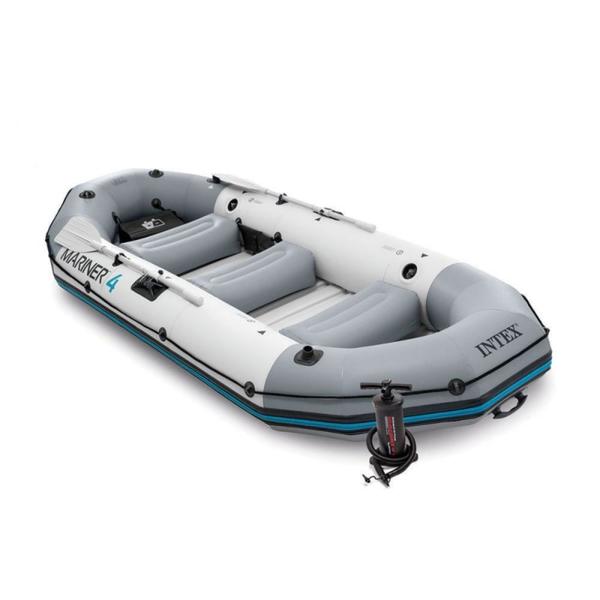 Imagem de Bote Inflável Mariner Set 4 Suporta Até 500Kg C/ Acess Intex