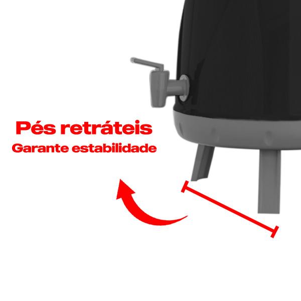 Imagem de Botijão Garrafa Térmica Torneira Arezzo 5L Café Suco Água