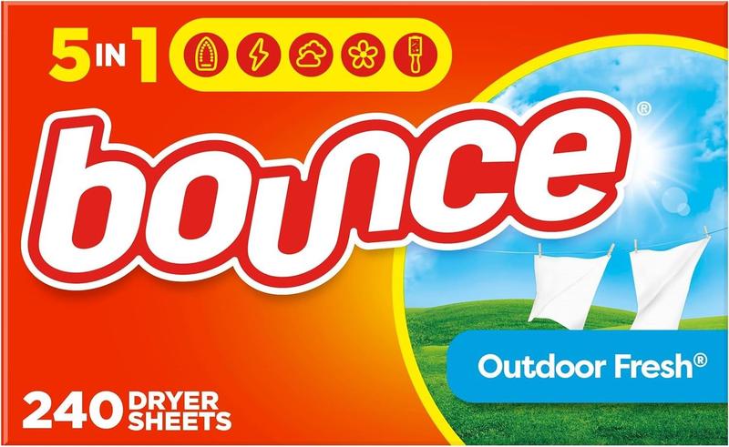 Imagem de Bounce Lenço Amaciante Roupas 5in1 Outdoor Fresh  240 Lenços