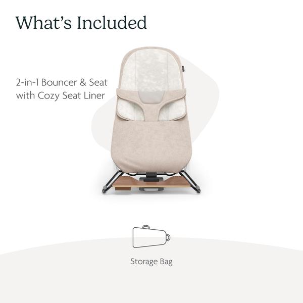 Imagem de Bouncer UPPAbaby Mira 2 em 1 Bouncer + Seat Grows w/ Baby