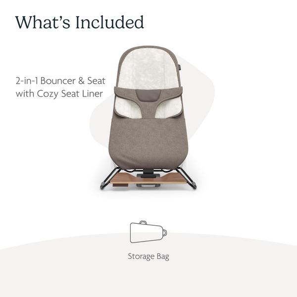 Imagem de Bouncer UPPAbaby Mira 2 em 1 Bouncer + Seat Grows w/ Baby