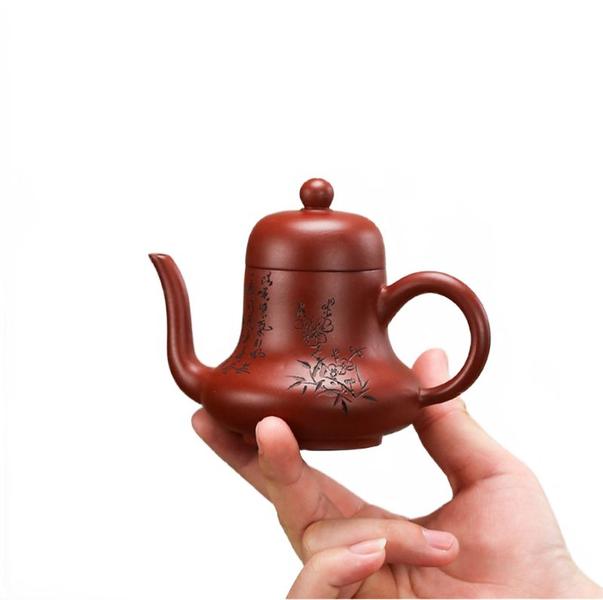 Imagem de Boutique Tea Pot Purple Clay Teapot Beauties  Kettle Artesanal Conjunto de Chá Personalizado Bules