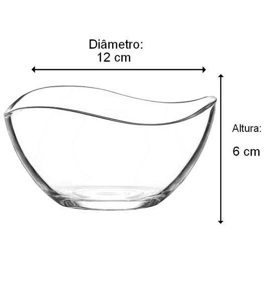 Imagem de Bowl 310ml 12cm De Diâmetro Por 6 Cm De Altura Brevita Em Vidro