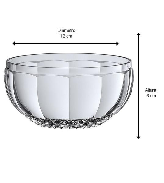 Imagem de Bowl 345ml 12cm Diâmetro Por 6cm Altura Splendor Em Cristal Ecológico