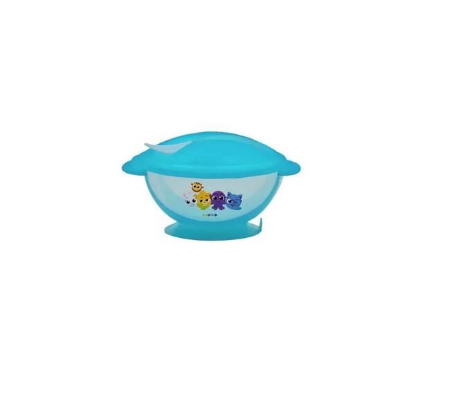 Imagem de Bowl Com Colher Azul - Zoop Toys BF00002