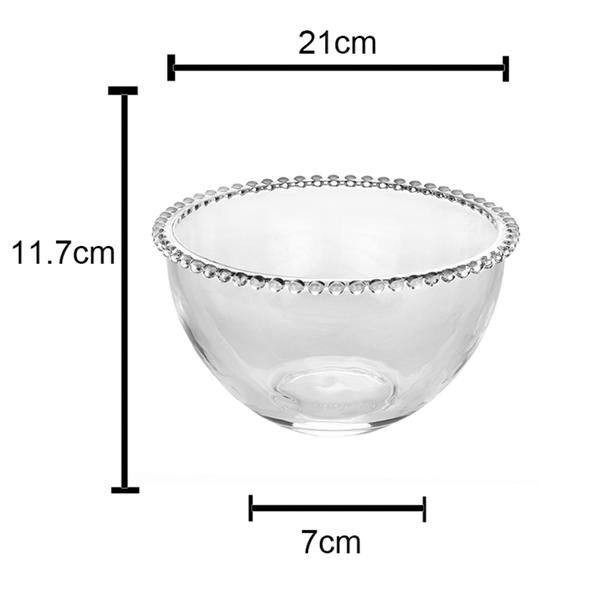 Imagem de BOWL CRISTAL DE CHUMBO PEARL 21x12cm - Wolff