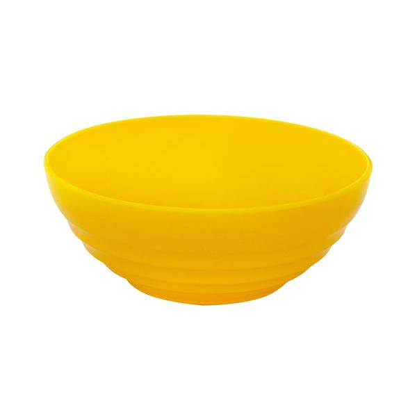 Imagem de Bowl Cumbuca Tigela Oriental Redondo 1,2L Amarela Linha Premium Tropical VEM