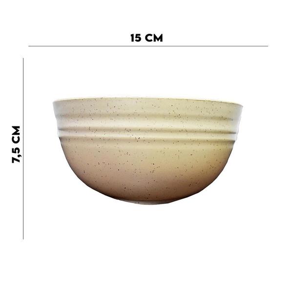 Imagem de Bowl de Bambu Ecológico Bege Lines Lyor 157,5cm