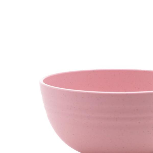 Imagem de Bowl de Bambu Ecológico Rosa Lines Lyor 12x6cm