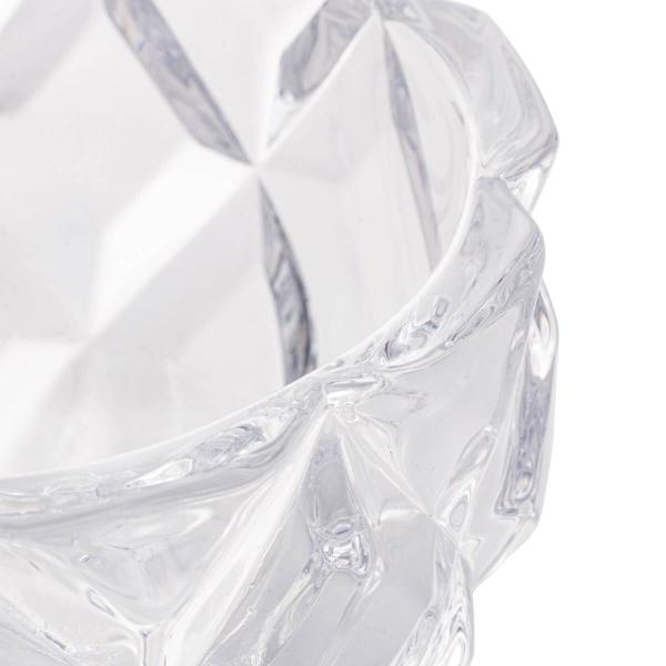 Imagem de Bowl de Cristal Lyor Diamond Deli para Sobremesas Frutas Potinho Decorativo Porta Objetos