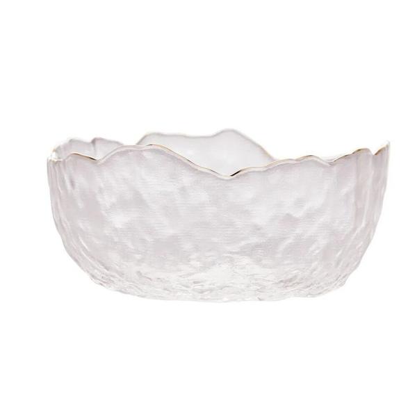 Imagem de Bowl de Cristal Martleado Borda Dourada Taj 136,5cm Wolff