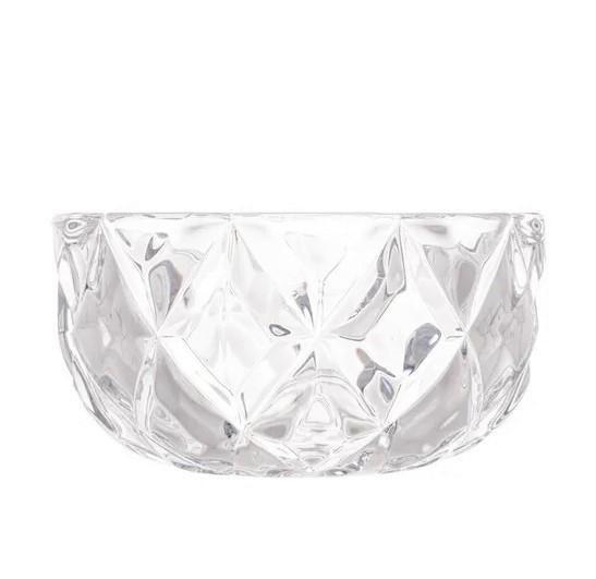 Imagem de Bowl De Cristal Tigela Pote De Vidro Deli Diamond Lyor