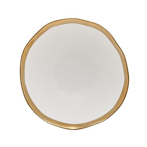 Imagem de Bowl de porcelana branco e dourado dubai wolff