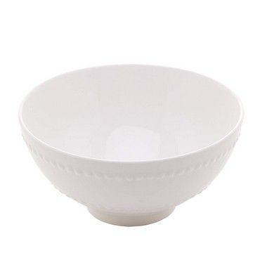 Imagem de Bowl de Porcelana New Bone Pearl Branco 19,5 cm