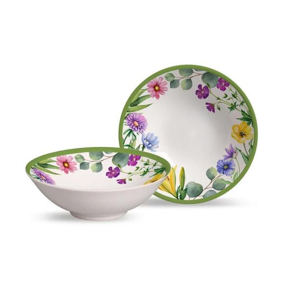 Bowl Decorado Easter Garden Kit C/6 Unidades - Alleanza Cerâmica Imagem de Bowl Decorado Easter Garden Kit C/6 Unidades
