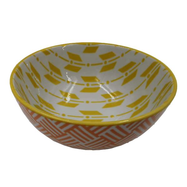 Imagem de Bowl Decorativo de Cerâmica Amarelo 11,5x5,8cm