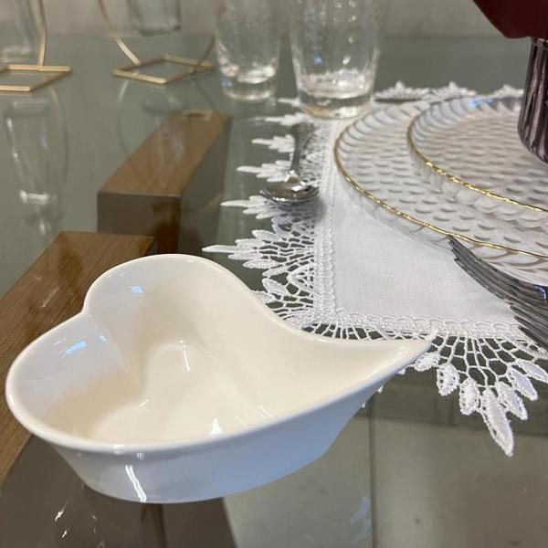 Imagem de Bowl Em Porcelana Coração Branco We Make - Cx