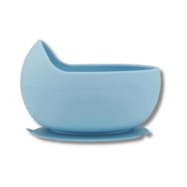 Imagem de Bowl em silicone com ventosa azul - buba