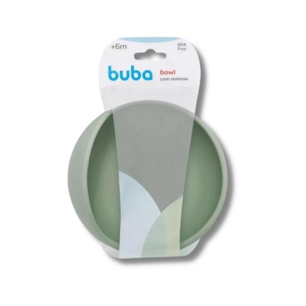 Imagem de Bowl Em Silicone Com Ventosa Verde - Buba