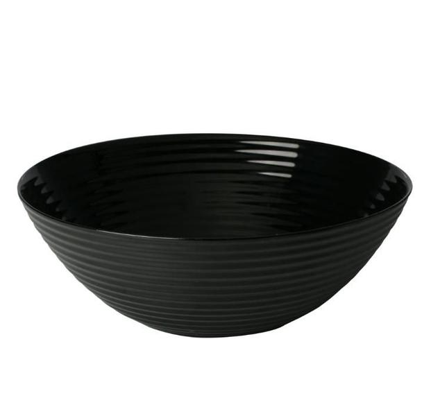 Imagem de Bowl em Vidro Opalino Preto Harena Noir 27,3x10cm - Luminarc