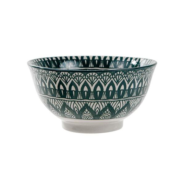 Bowl Geométrico Cerâmica Verde 12.5Cm - Lyor Imagem de Bowl Geométrico Cerâmica Verde 12.5Cm