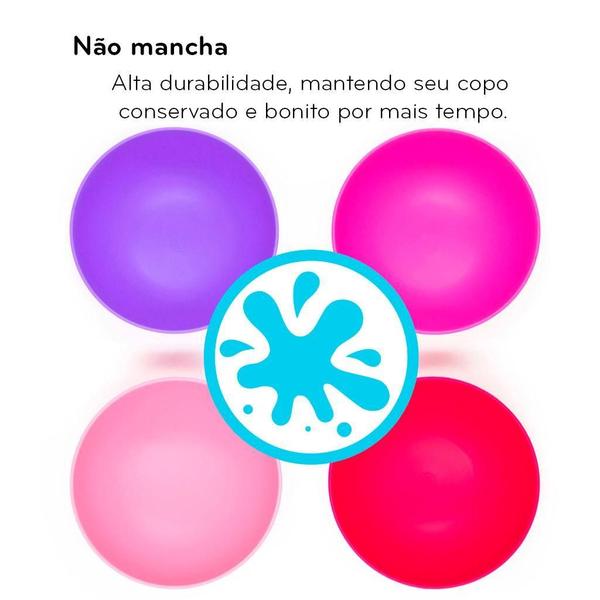 Imagem de Bowl Infantil 300Ml Rosa Escuro - Infanti