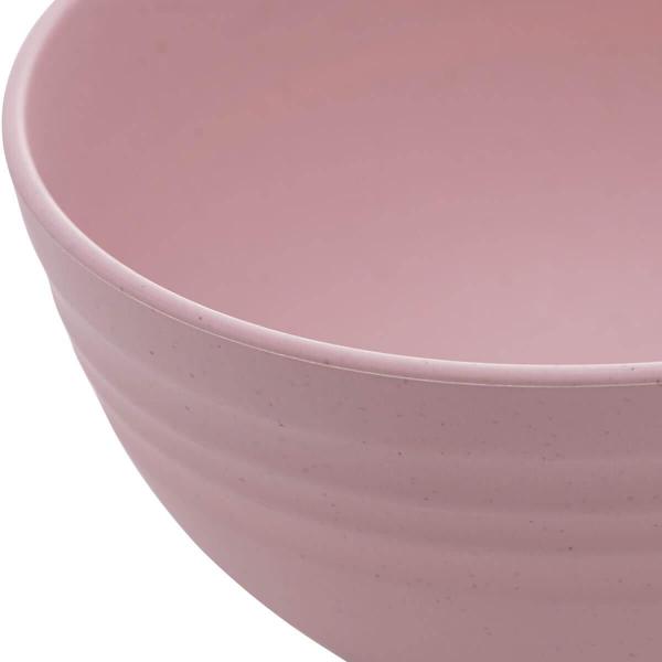 Imagem de Bowl Lyor Bambu 400ml Saladas Sobremesas Sortidos Lines 13x7cm Tigela para Caldos Sopas