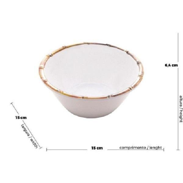 Imagem de Bowl Melamina Bambu Asper 15 Cm - Mimo Style