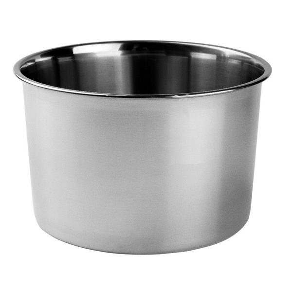 Imagem de Bowl Multiuso Aço inox - 4.8L - 21x21x14Cm - 1 unidade - Cromus Linha Profissional Allonsy - Rizzo