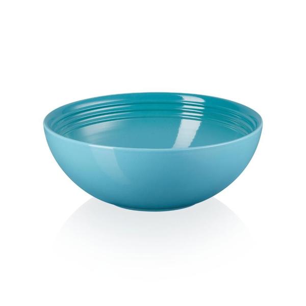 Imagem de Bowl para Servir Vancouver 24cm Azul Caribe Le Creuset