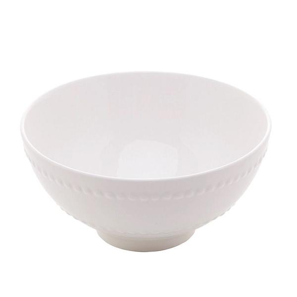 Imagem de Bowl Porcelana New Bone Pearl Branco 13,5x6,5 cm Lyor