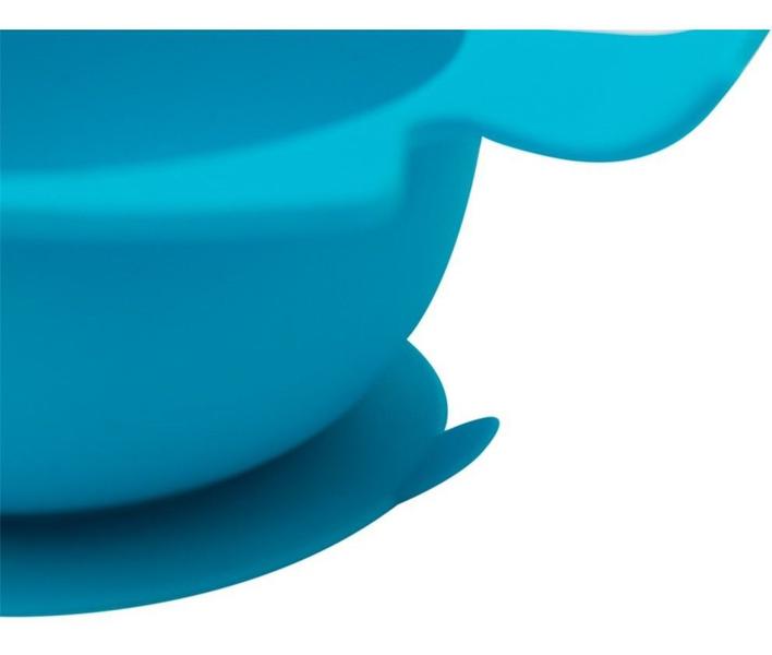 Bowl Pratinho De Silicone Bebê Azul Com Ventosa - Buba Imagem de Bowl Pratinho De Silicone Bebê Azul Com Ventosa