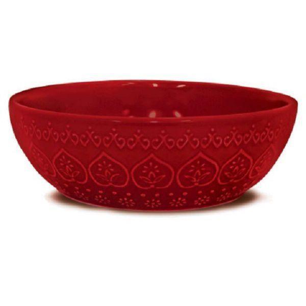 Imagem de Bowl Relieve Vermelho 523ml Corona