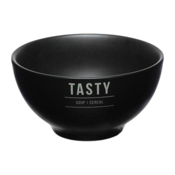 Imagem de Bowl Tigela Cumbuca Porcelana Hauskraft Manhattan Preto