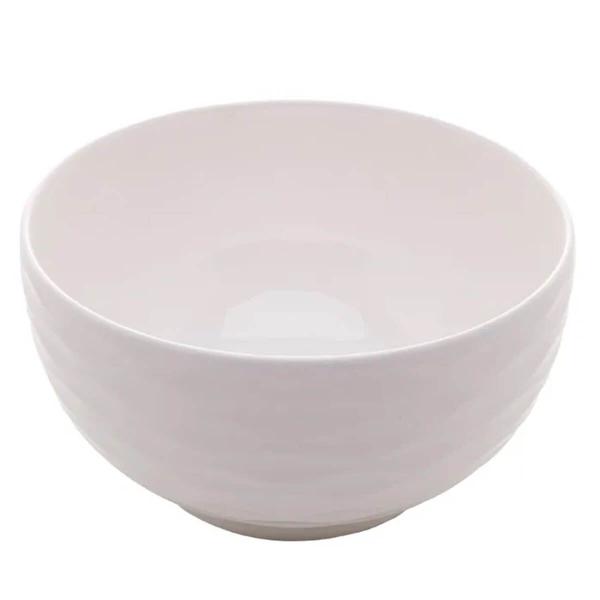 Imagem de Bowl Tigela de Porcelana Branca Lyor 400ml  Caldos Sopas Vasilha para Açaí Sobremesa