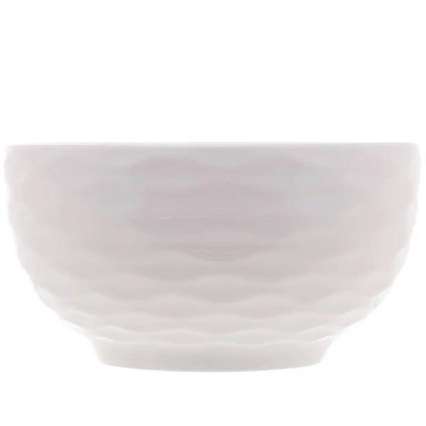 Imagem de Bowl Tigela de Porcelana Branca Lyor 400ml  Caldos Sopas Vasilha para Açaí Sobremesa